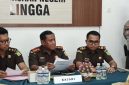 Kajari Lingga saat didampingi Kasi Intel dan Kasipidsus saat audiensi | Foto : Zonamu/Wandi