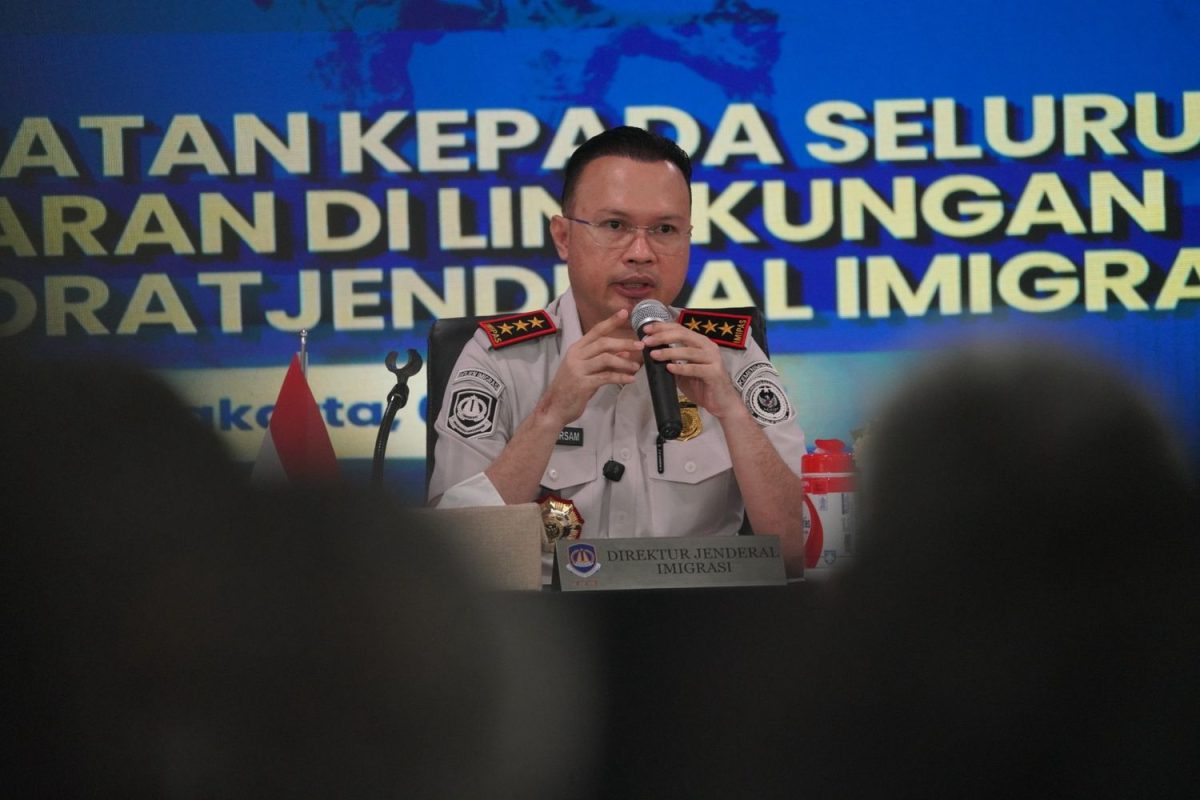 Direktur Jenderal Imigrasi Hendarsam Marantoko | Foto : Zonamu/Istimewa
