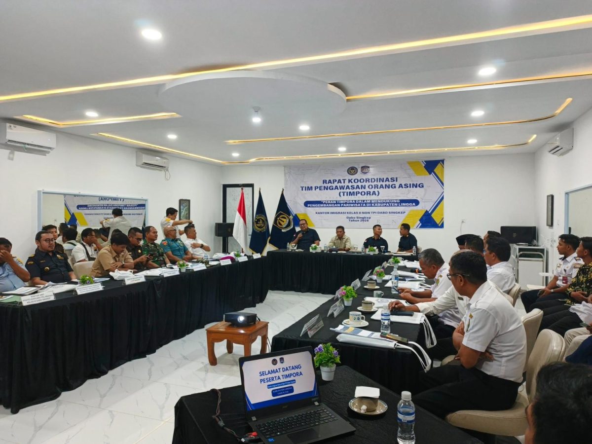 Timpora Lingga Perkuat Pengawasan WNA | Foto : Zonamu/Wandi