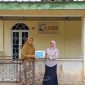 Perwakilan PT Timah Tbk menyerahkan bantuan renovasi secara simbolis kepada Pengurus Musala Al Fajruh di Kelurahan Tanjung Batu Kota, Kecamatan Kundur | Foto: Zonamu/Humas PT Timah