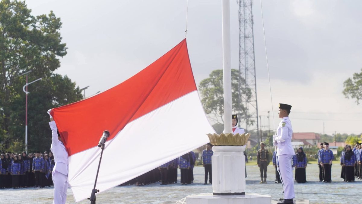 Pemkab Lingga saat laksanakan upacara hari kesaktian Pancasila | Foto : Zonamu/Ist