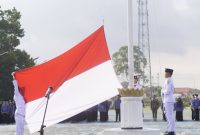 Pemkab Lingga saat laksanakan upacara hari kesaktian Pancasila | Foto : Zonamu/Ist
