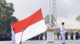 Pemkab Lingga saat laksanakan upacara hari kesaktian Pancasila | Foto : Zonamu/Ist
