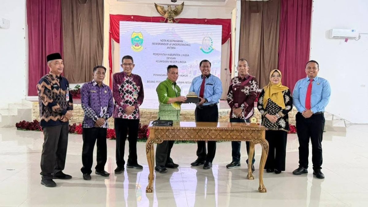 Pemkab Lingga Gandeng Kejari Perkuat Pendampingan Hukum Pemerintahan | Foto : Zonamu/Ist