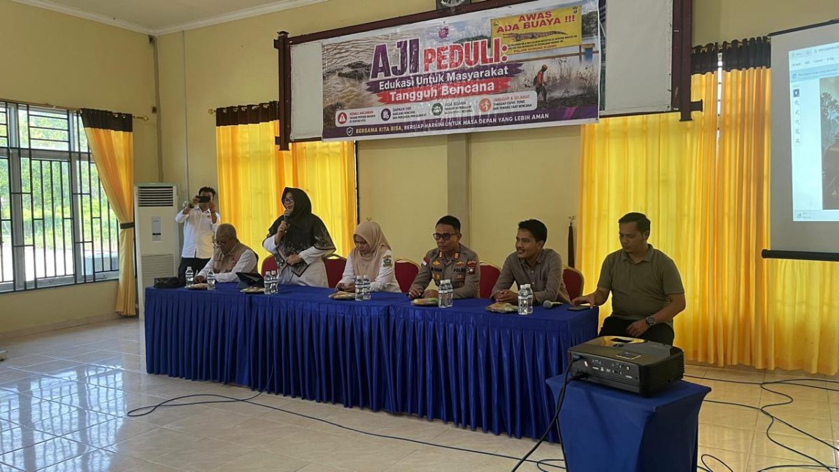 AJI Tanjungpinang dan BPBD Bintan saat melaksanakam Dialog Interaktif bersama masyarakat | Foto : Zonamu/Renny