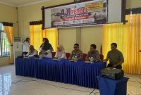 AJI Tanjungpinang dan BPBD Bintan saat melaksanakam Dialog Interaktif bersama masyarakat | Foto : Zonamu/Renny