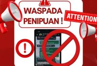 Bukti Screenshot OTK saat menghubungi Operator Desa | Foto : Zonamu/Ist