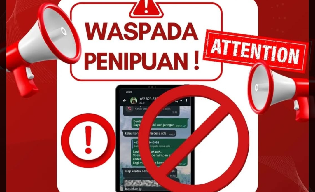 Bukti Screenshot OTK saat menghubungi Operator Desa | Foto : Zonamu/Ist