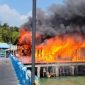 Insiden rumah di Kecamatan Senayang Hangus terbakar | Foto : Zonamu/Ist