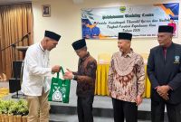Wabup Lingga saat mendatangi langsung TC Kafilah | Foto : Zonamu/Ist