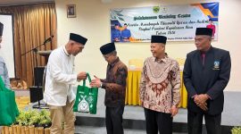Wabup Lingga saat mendatangi langsung TC Kafilah | Foto : Zonamu/Ist