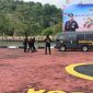 Simulasi Tim URC Polres Lingga tanggap cepat respon masyarakat | Foto : Zonamu/Wandi