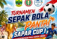 Sekda Lingga Gelar Sapar Cup, Ajang Pembinaan Bibit Pesepak Bola SD | Foto : Zonamu/Ist
