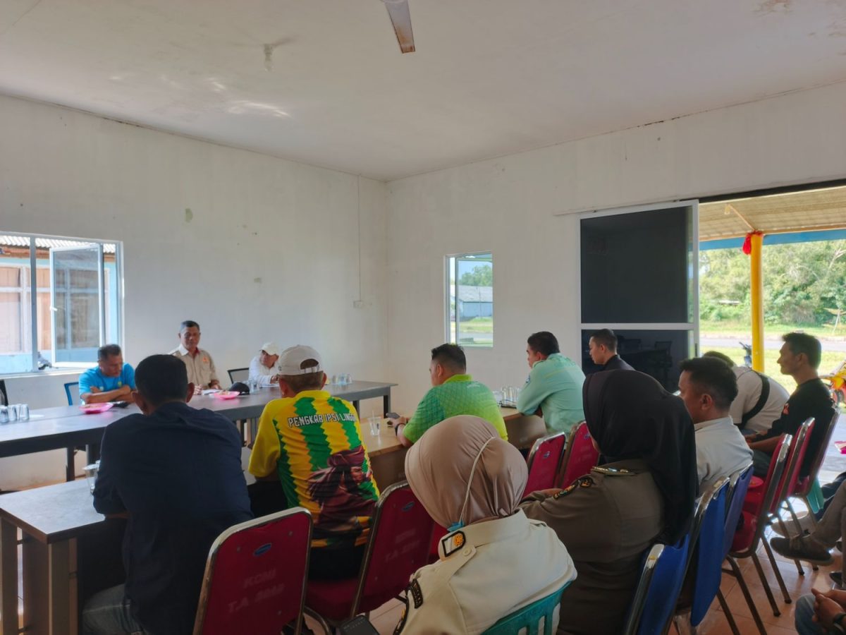 KONI Lingga saat menggelar rapat bersama ketua cabor | Foto : Zonamu/Wandi