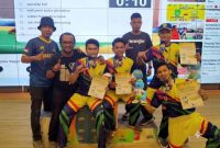 Jujitsu Lingga saat mengikuti Poprov di Kabupaten Bintan empat tahun lalu | Foto : Zonamu/Wandi