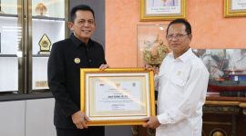 Gubernur Kepri Terima Pamit Ketua Pengadilan Tinggi Kepri | Foto : Zonamu/Diskominfo Kepri