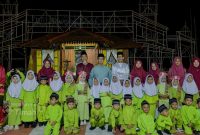 PT Timah kembali menunjukkan komitmennya dalam mendukung syiar Islam dan pembinaan generasi muda melalui gelaran MTQ Desa Sawang Laut, Kabupaten Karimun | Foto: Zonamu/Humas PT Timah