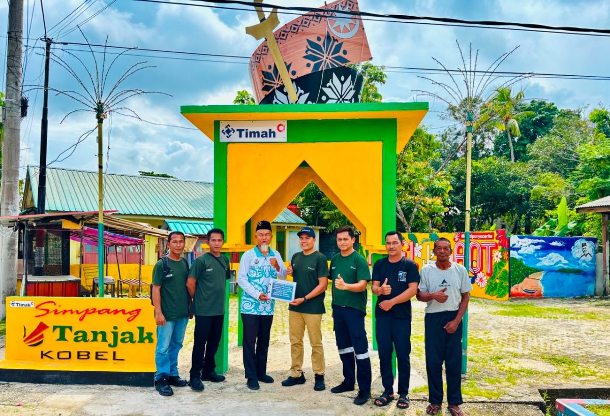 Potret geliat Desa Sawang Laut, Kundur Barat, Kabupaten Karimun, yang kini makin berdaya bersama PT Timah (Persero) Tbk | Foto: Zonamu/Humas PT Timah