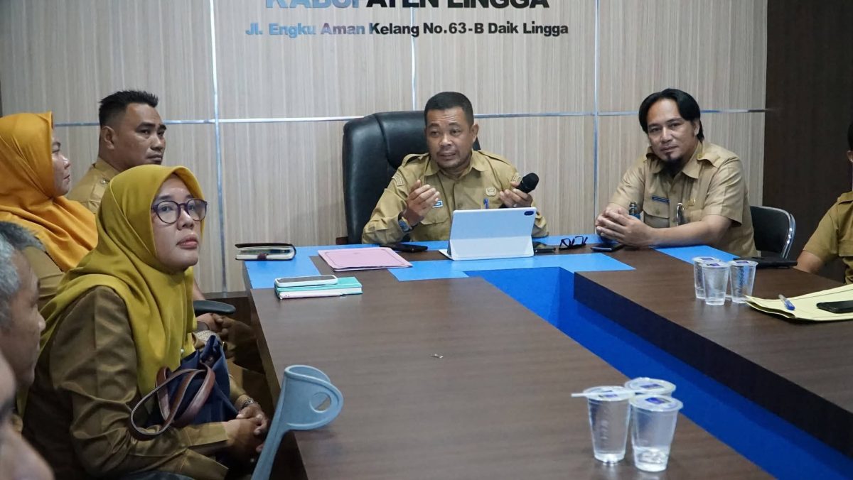 Kominfo Lingga Matangkan Evaluasi Kinerja Pemerintah Digital 2026 | Foto : Zonamu/Ist