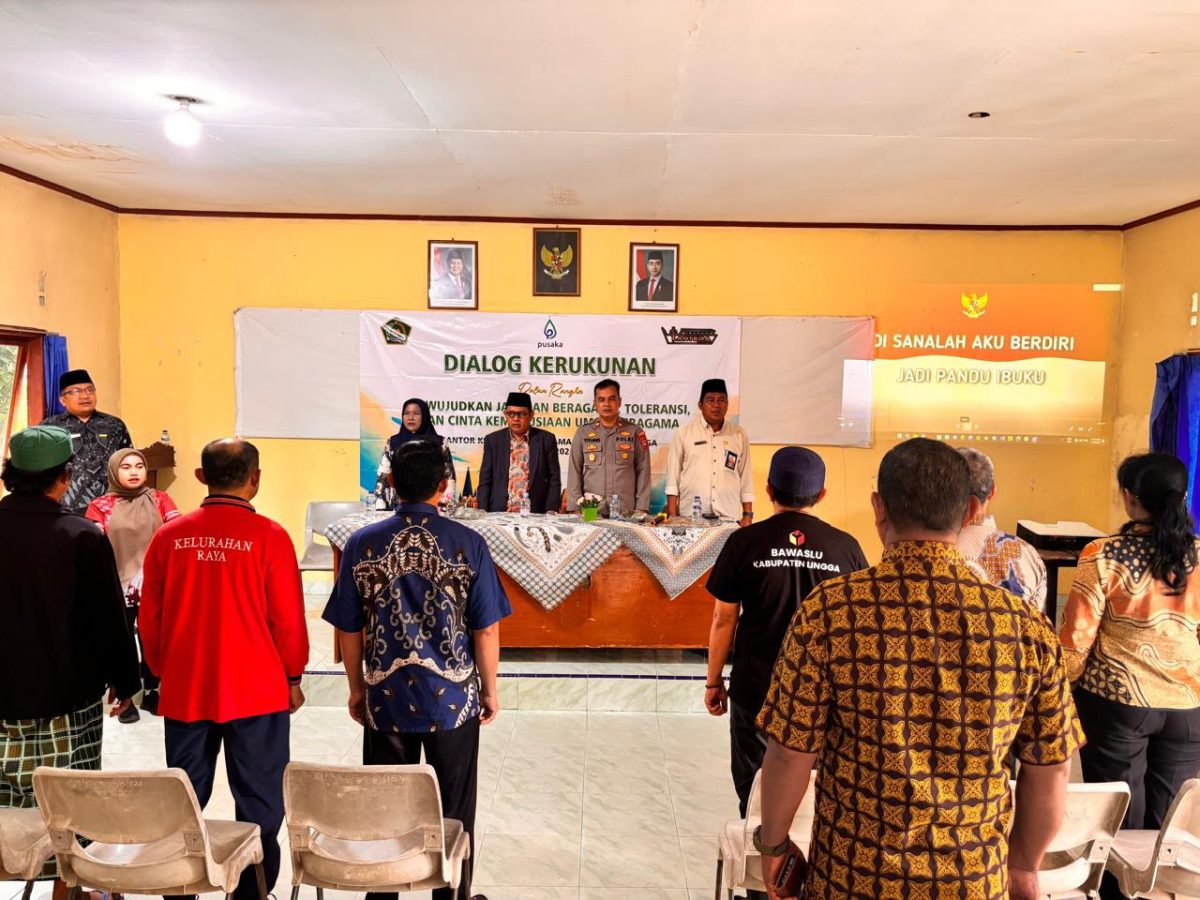 Kemenag Lingga Ajak Warga Perkuat Deteksi Dini Cegah Konflik Sosial | Foto : Zonamu/Ist