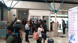Suasana Pelabuhan Penumpang Kabupaten Karimun | Foto: Bustomi