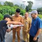 Sekda Lingga Tinjau Lokasi Pembangunan TK Negeri | Foto : Zonamu/Ist