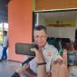 Ketum KONI Lingga Junaidi Adjam saat diwawancarai | Foto : Zonamu/Imam