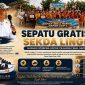 Sekda Lingga Gratiskan 40 Sepatu Pemenang Sapar Cup I | Foto : Zonamu/Ist