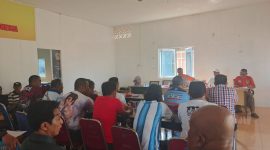 Rapat Cabor di KONI Lingga bahas persiapan Porprov Kepri | Foto : Zonamu/Wandi