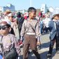Karnaval Singkep Meriah, Kreativitas Pelajar Curi Perhatian | Foto : Zonamu/Wandi