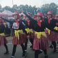 Atribut Unik dan Yel-yel Warnai Gerak Jalan Singkep | Foto : Zonamu/Ist