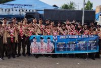 32 Kontingen Pramuka Lingga Berangkat Ikuti Jambore Nasional XII 2026 | Foto : Zonamu/Ridho