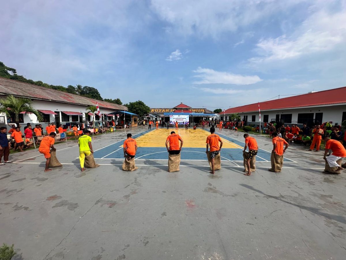 Rutan Karimun Semarakkan HUT RI Lewat Pekan Olahraga Seni Narapidana | Foto : Zonamu/Bustomi