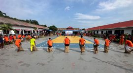 Rutan Karimun Semarakkan HUT RI Lewat Pekan Olahraga Seni Narapidana | Foto : Zonamu/Bustomi