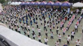 Senam Sehat Bersama Kejari Lingga | Foto : Zonamu/Ist