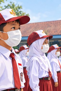 Kabut Asap Memburuk, Sekolah Lingga Terapkan Belajar Daring