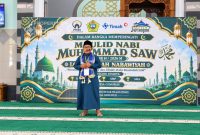 PT Timah Area Kundur mendukung penuh Peringatan Maulid Nabi Muhammad SAW 1448 H di Desa Gemuruh, Kamis (10/9/2026) | Foto: Zonamu/Humas PT Timah