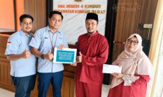 Berkat Dukungan PT Timah, Tim Futsal Putri SMAN 4 Kundur Sukses Sabet Juara 3 Kepri