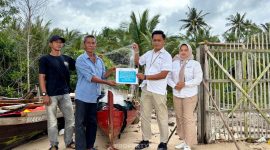 Merajut asa bersama nelayan, komitmen Holistik PT Timah untuk kesejahteraan pesisir dan kelestarian laut| Foto: Zonamu/Humas PT Timah