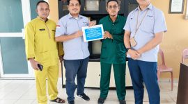 Dukungan penuh dari PT Timah buat Tim All Star Kundur Barat U-40 yang siap berlaga di GMM Cup II Pasir Panjang, Karimun | Foto: Zonamu/Humas PT Timah