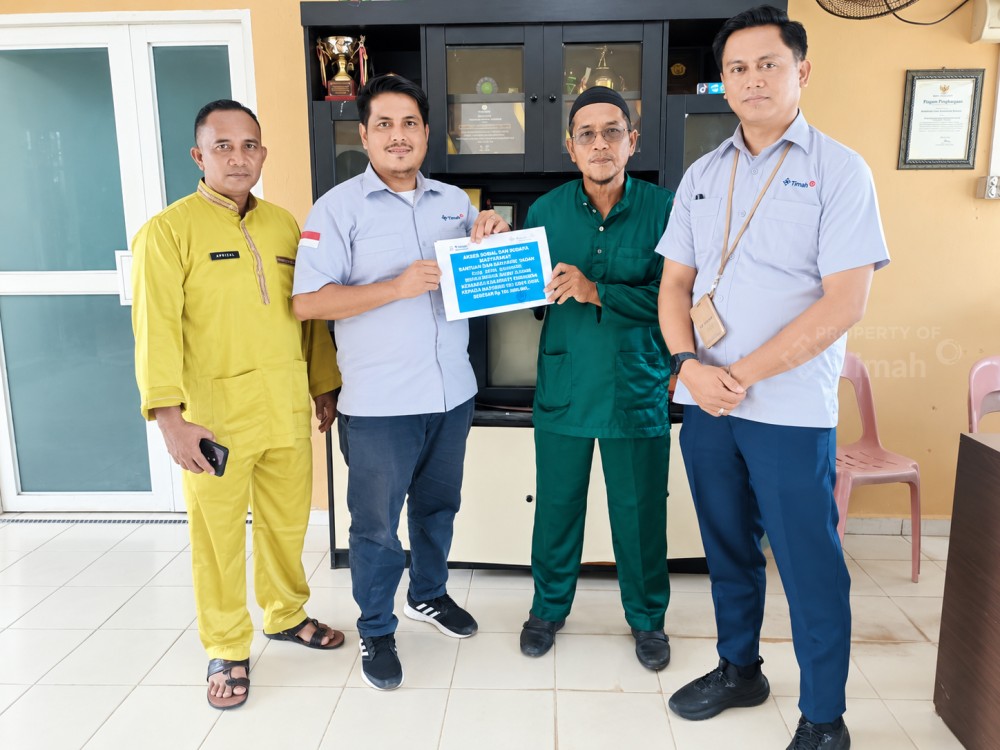 Dukungan penuh dari PT Timah buat Tim All Star Kundur Barat U-40 yang siap berlaga di GMM Cup II Pasir Panjang, Karimun | Foto: Zonamu/Humas PT Timah
