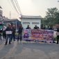 GRIB Karimun Turun Jalan, Galang Donasi untuk Korban Gempa NTT | Foto : Zonamu/Bustomi