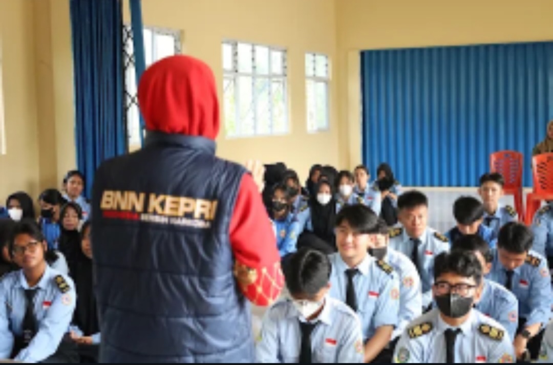BNNP Kepri dan Dinkes Lingga Perkuat Benteng Generasi Muda |Foto : Zonamu/Ist
