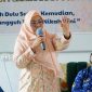 Ketua DWP Kabupaten Lingga saat memberikan edukasi kepada para siswa | Foto : Zonamu/Ist
