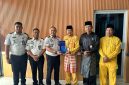 Kepala Rutan Kelas IIB Tanjungbalai Karimun, Yoga Hadhi Wijaya menerima kunjungan perwakilan Kantor Kemenag Kabupaten Karimun | Foto: Zonamu/Humas Rutan