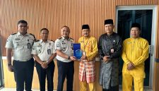 Kepala Rutan Kelas IIB Tanjungbalai Karimun, Yoga Hadhi Wijaya menerima kunjungan perwakilan Kantor Kemenag Kabupaten Karimun | Foto: Zonamu/Humas Rutan