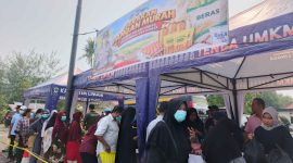 Gerakan Pangan Murah bagi Masyarakat Dabo Singkep | Foto : Zonamu/Wandi