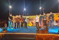 Pembukan Festival Dangdut Pencarian Bakar Kabupaten Lingga Resmi digelar | Foto : Zonamu/Wandi