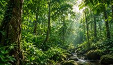 Ilustrasi hutan | Foto : AI
