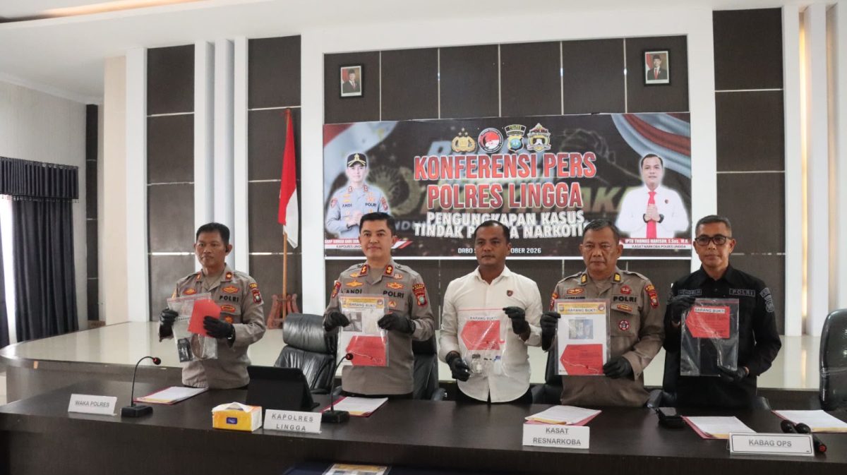 Polisi Ringkus Empat Tersangka, Dua ASN Terlibat Narkoba | Foto : Zonamu/Ist